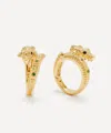 Yvonne Léon Yvonne Leon 9ct Gold Crocodile Hoop Earrings