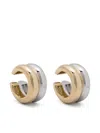 Yvonne Léon 9kt White And Yellow Gold Bouée Ear Cuff In Gold