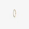 Yvonne Léon 9kt Yellow Gold Diamond Hoop Earring In Gold