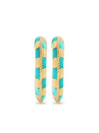 Yvonne Léon 9k Yellow Gold Hoop Earrings
