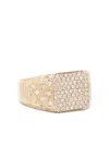 Yvonne Léon 9kt Yellow Gold Diamond Signet Ring In Gold