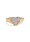 Yvonne Léon Yvonne Leon Baby Chevalière Cour Berlingot 9kt Gold Pinky Ring In Gold