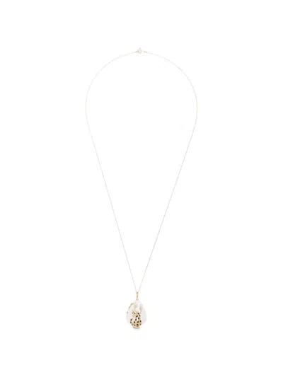 Yvonne Léon Belle De Nuit Necklace In 골드 톤