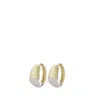 Yvonne Léon Berlingot Vague  Earring - Yvonne Leon - Golg/white - 9k In Gold
