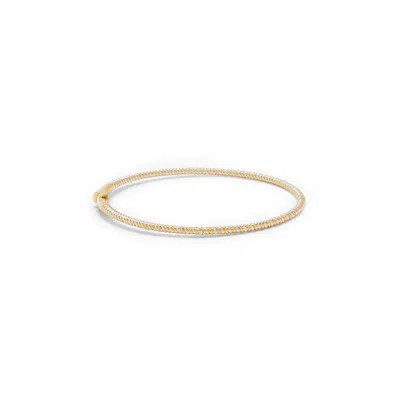 Yvonne Léon Jonc Mini Torsade Bracelet In Gold
