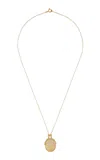 Yvonne Léon Minaudiere 9k Yellow Gold Diamond Pendant