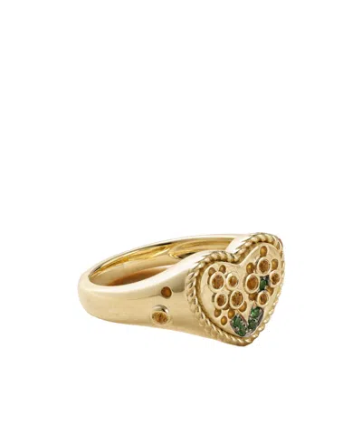 Yvonne Léon Minimalist Ring In Red