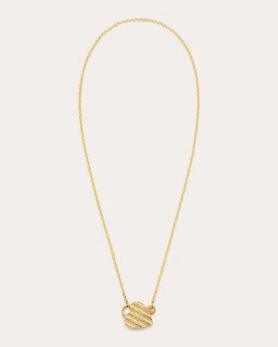 Yvonne Léon Women's Diamond Key Padlock Heart Pendant Necklace In Gold
