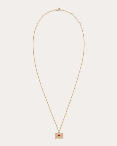 Yvonne Léon Women's Diamond Ma Déclaration Pendant Necklace In Gold