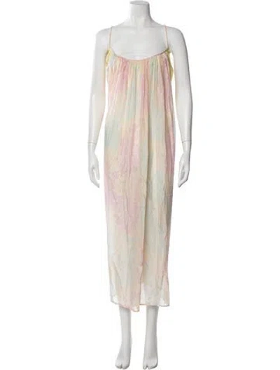 Pre-owned Yvonne S 2023 Long Dress In Pink