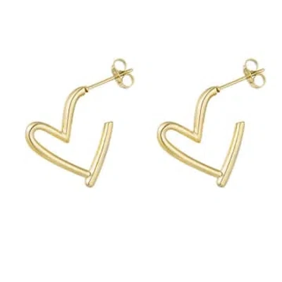 Yw Boucles D'oreilles Fall In Love Or In Gold