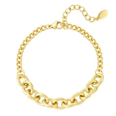 Yw Small And Big Gold Bracelet