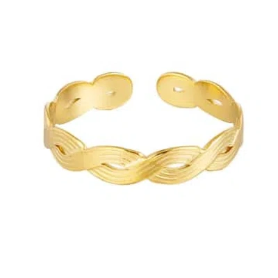 Yw Thin Braid Golden Ring