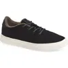 Yy Nation Cirro Wool Blend Water Resistant Low Top Sneaker In Black/white