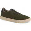 Yy Nation Cirro Wool Blend Water Resistant Low Top Sneaker In Forest Night/natural