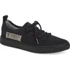 Yy Nation Cirrus Hemp & Wool Low Top Sneaker In Black/black