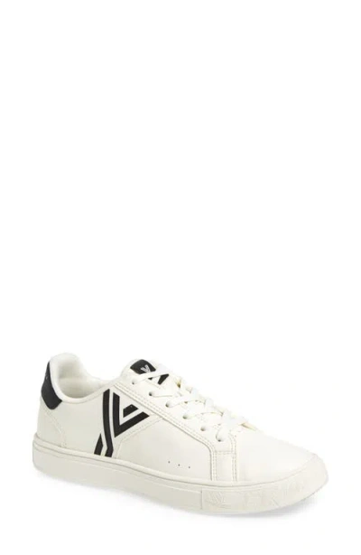 Yy Nation Fractus Cactus Sneaker In White/black/white