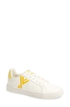 Yy Nation Fractus Cactus Sneaker In White/yellow/lemon