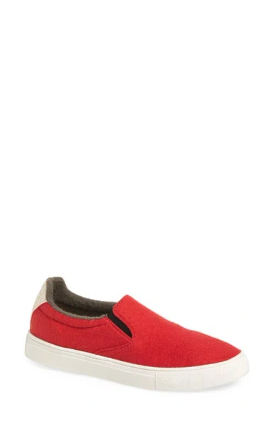 Yy Nation Nimbo Wool Blend Loafer In Red/white
