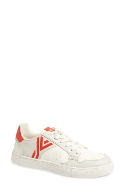 Yy Nation Stratus Cactus Sneaker In White/clay/orange