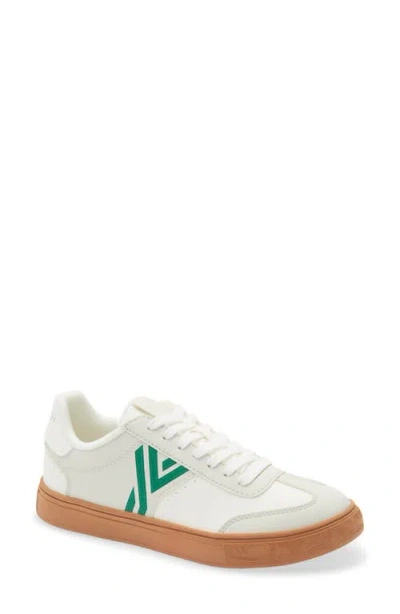 Yy Nation Stratus Cactus Sneaker In White/green/clay