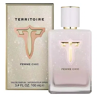 Yzy Ladies Territoire Femme Chic Edp Spray 3.4 oz Fragrances 752084310420 In Transparent