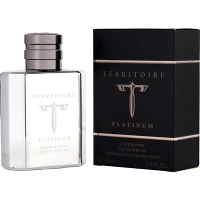 Yzy Perfume 357850 3.4 oz Men Territoire Platinum Eau De Parfum Spray In White