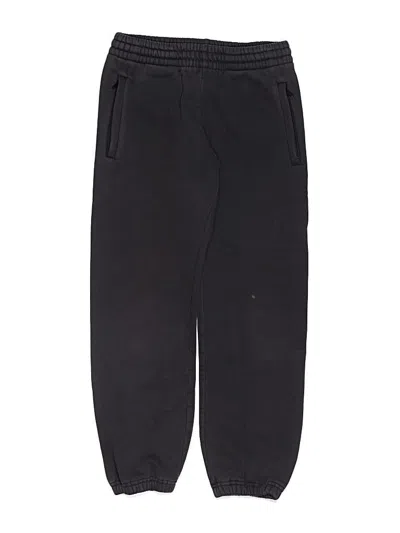 Pre-owned Yzy Kids' Sweatpants In Black