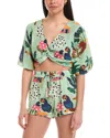Z & L Europe Z&l Europe Amore Top In Green