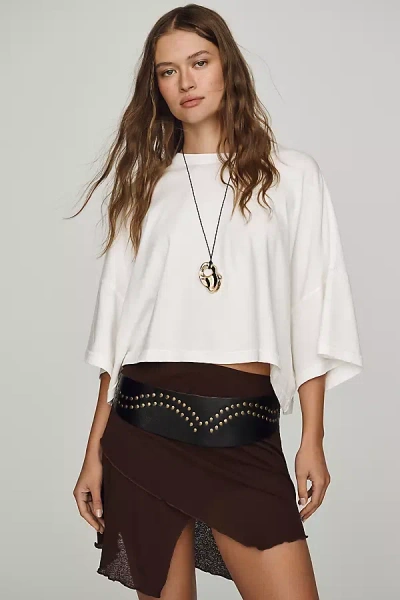 Z & L Europe Dakota Low-slung Belt In Black