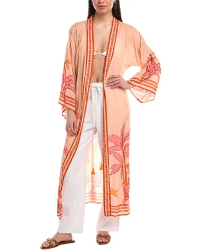 Z & L Europe Z&l Europe Kelan Duster In Pink