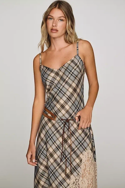 Z & L Montana Tie Belt In Brown