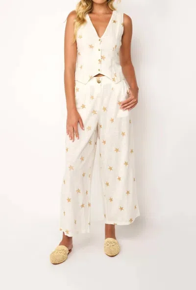 Z & L Soleil Vest In White