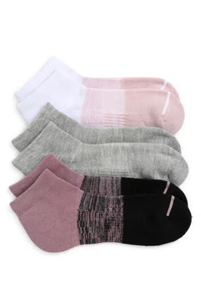 Z By Zella 3-pack Ankle Socks In Multi