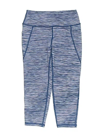 Pre-owned Z By Zella Kids' Active Pants In Blue