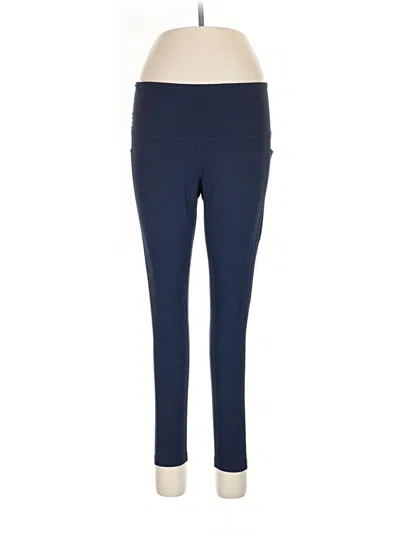 Pre-owned Z By Zella Active Pants In Blue