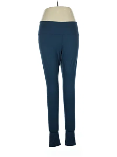 Pre-owned Z By Zella Active Pants In Blue
