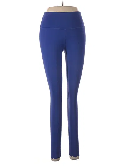 Pre-owned Z By Zella Active Pants In Blue