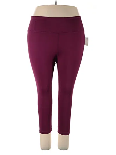 Z By Zella Active Pants In Burgundy