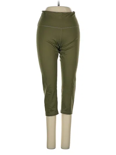 Pre-owned Z By Zella Active Pants In Green