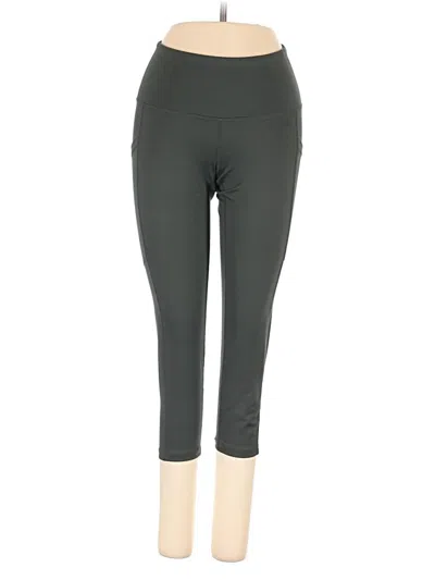 Pre-owned Z By Zella Active Pants In Green