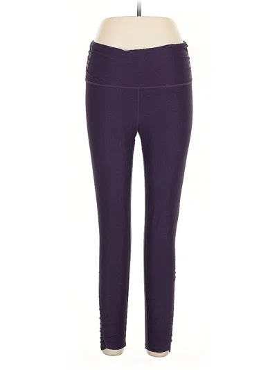 Pre-owned Z By Zella Active Pants In Purple