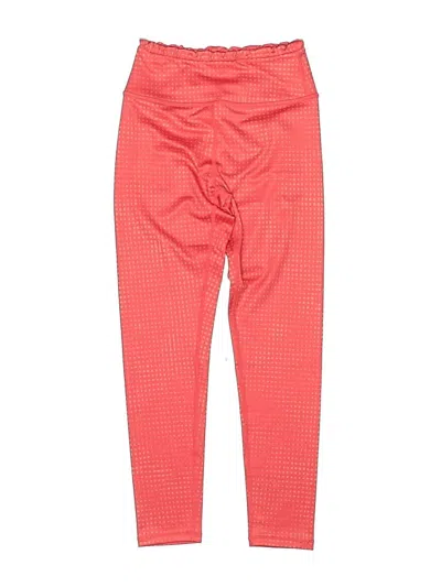 Pre-owned Z By Zella Kids' Active Pants In Red