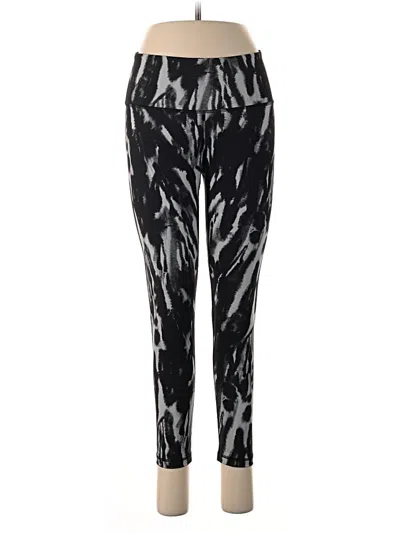 Pre-owned Z By Zella Active Pants In Silver