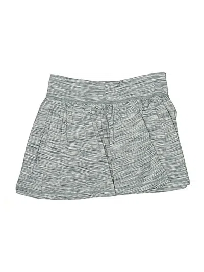 Pre-owned Z By Zella Kids' Active Skort In Gray