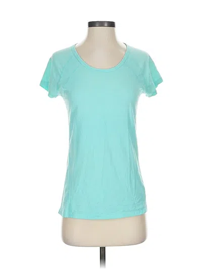 Pre-owned Z By Zella Active T-shirt In Blue