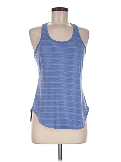 Pre-owned Z By Zella Active Tank Top In Blue