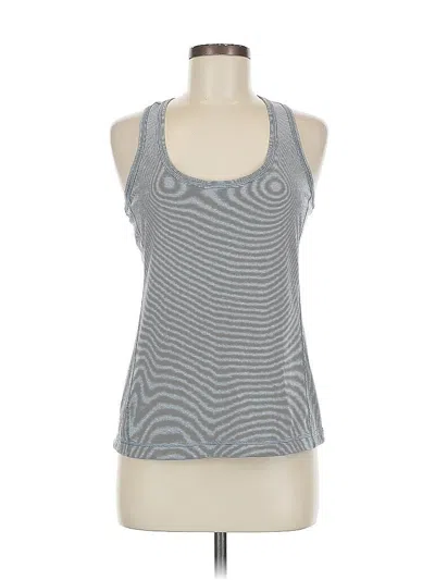 Pre-owned Z By Zella Active Tank Top In Gray