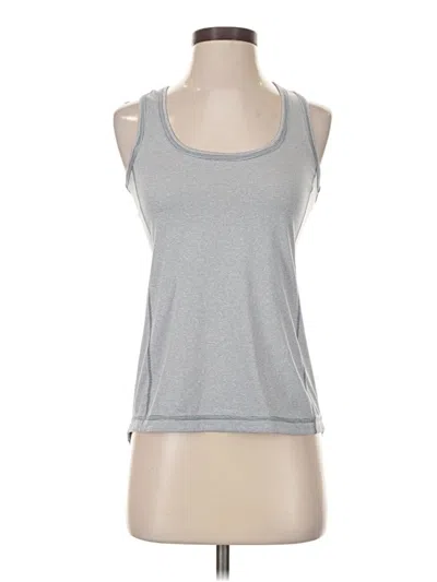 Pre-owned Z By Zella Active Tank Top In Gray