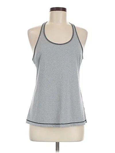Pre-owned Z By Zella Active Tank Top In Gray